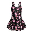 thumbnail image 4 of Yuyamidu Axolotl Strawberry Girls Tankini Swimsutis Size 8-9Y Sleeveless Swimdress Skirted Bathing Suit Summer Beach Swimwear Kids Hawaiian Swimming Wear, 4 of 7