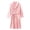 Pink, variant on FRSASU Plus size Women's Robe Bathrobe Lengthening Keep Warm Lapel Same Style for Men and Women Long Sleeve Pink XL(XL)