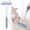 Blue, variant on Clearance! Pet Hair Remover, 4 in 1 Cat and Dog Hair Remover with Extra Long Handle, Multi-functional Pet Hair Removal Tool for Couch, Carpet, Clothes, Bedding, Tile, and Furniture, 17.3 Inch