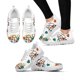 thumbnail image 1 of Zapatillas blancas de enfermería con diseño de marca para mujer, con estampado médico de enfermera y doctor, ligeras, con cordones, 1 of 6