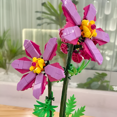 thumbnail image 5 of Bricks BRICK 812 Pcs Blocs de Construction Bonsaï Fleur Viola Compatibles avec LEGO, 5 of 5