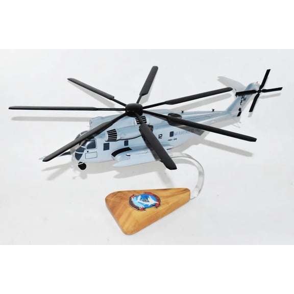 Sikorsky® CH-53E SUPER STALLION™, HMH-366 Hammerheads, 16" Mahogany Scale Model
