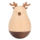 thumbnail image 1 of Deer Wobbler Lindo Exquisito Robusto Duradero Madera Decorativo Llamativo Juguete Roly Poly para Niños Hogar Escuela, 1 of 10