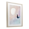 thumbnail image 2 of Stupell Industries Contemporary Witch Flying at Sunset Birch Framed Print Under Glass, 17 x 21, by The Prints Vibe, 2 of 8
