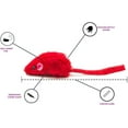thumbnail image 4 of AXEL PETS 20 I Love You Romantic Cat Mice Toys with Catnip and Rattle Sound Interactive Catch Play Mouse Toy for Cat, for St Valentine's Day, Anniversary, New Year Pack of 20 Mice, 4 of 5