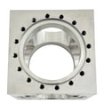 thumbnail image 5 of Ultra High Vacuum Chamber Stainless Steel Conflat Flange 6-Way Cube CF100, 5 of 15