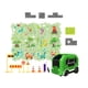 thumbnail image 1 of Rompecabezas de vagones de ferrocarril, juguete de tablero, rompecabezas educativo, juego de vagones de ferrocarril con vehículos Tema de dinosaurio de 12 piezas., 1 of 9