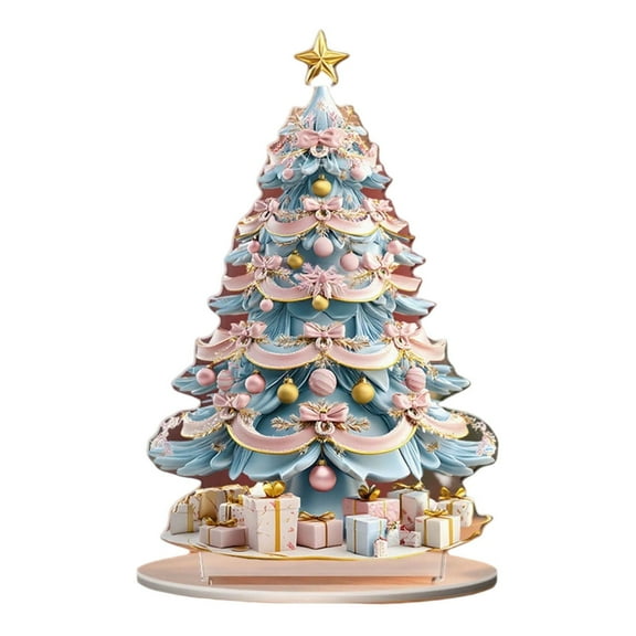 WUJGXI Elegant Acrylic Desktop Ornament For Festive And Seasonal Party Centerpiece Decoration