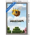 thumbnail image 3 of A Minecraft Movie - Bee One Sheet Wall Poster, 14.725" x 22.375" Framed, 3 of 5