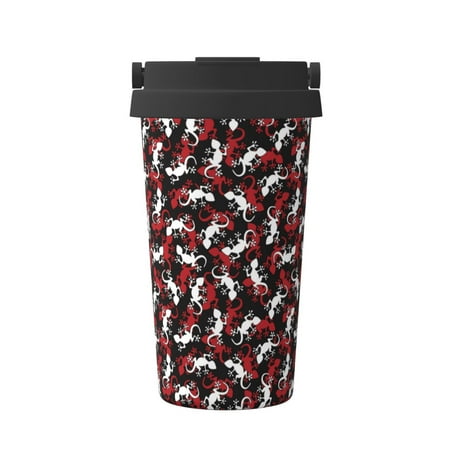 

Junzan Salamander for Stainless Steel Vacuum Insulated Tumbler - Reusable Insulated Cold Brew Iced Coffee Cup Thermos -Gifts for Women Men Him Her