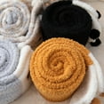 thumbnail image 4 of Onlysocks Fuzzy Socks for Women, Soft Cozy Thick Winter Warm Slipper Over-the-Knee Socks, Black, 4 of 7