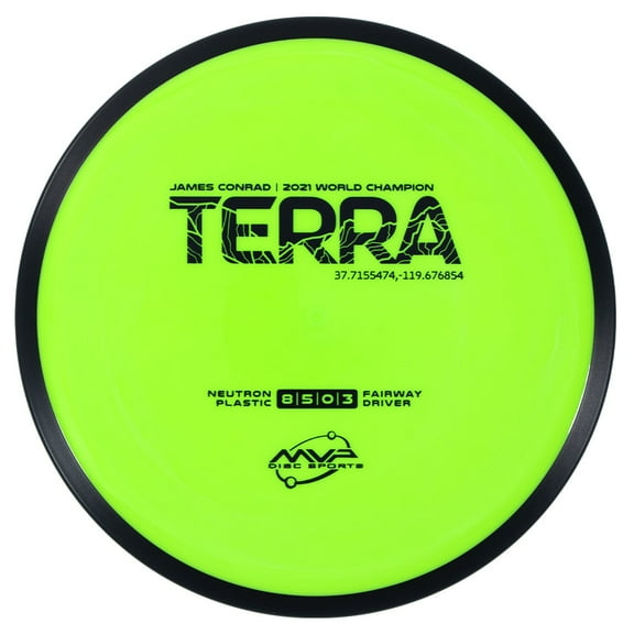 MVP Neutron Terra [James Conrad 1X] Fairway Driver Golf Disc