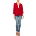 thumbnail image 4 of Women's Versatile Blazer for Work Casual Wear Ruched SleevesSingle Button, 4 of 7