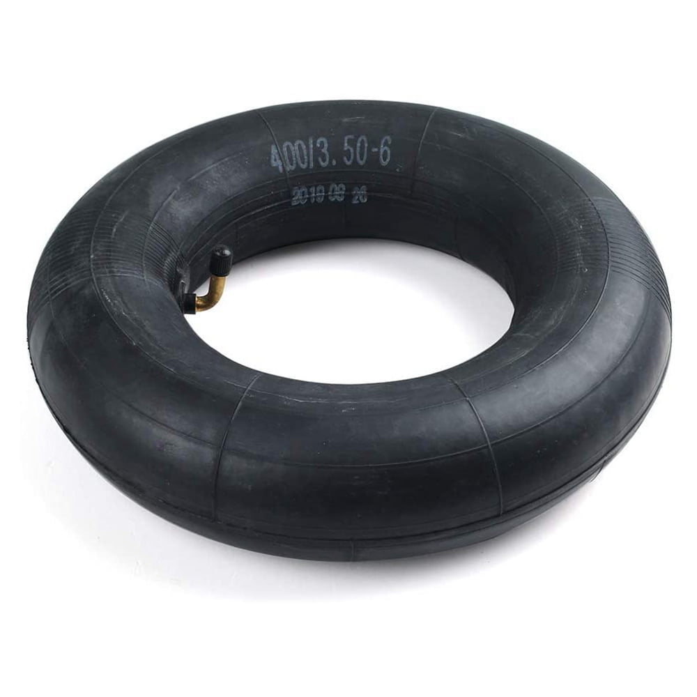 Carts Wagons HEYABAE 4.00/3.50-6 Inner Tube Replacement with TR87 Bent Metal Valve for Wheelbarrows Snow Blowers Lawn Mowers