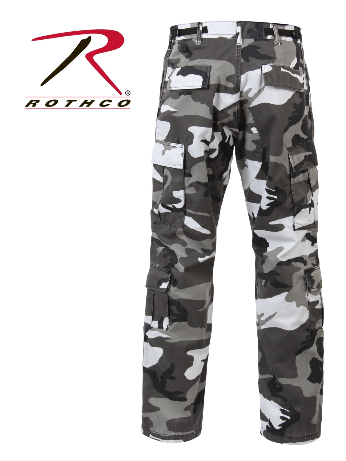 baggy camo cargo pants