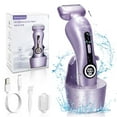 thumbnail image 1 of Afeitadora eléctrica para mujer Afeitadora eléctrica para mujer Bikini Piernas Axilas Vello público Recortadora recargable con cabezal desmontable Inalámbrico Uso en seco y húmedo, 1 of 5