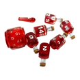 thumbnail image 1 of ¡Campaña de liquidación!Coloured 7 Potion Dice Set ,D4 Dice Set Potion Tokens Dice RPG Accessories Polyhedral Dice Set Role Playing Dice For RPG Player Party Favors Gifts, 1 of 6