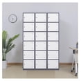 thumbnail image 2 of Drevy 6 Door Locker, Storage Lockers Cabinet with Keys, Lockable Locker Cabinet for Employees, School, Gym and Home Office, 2 of 6