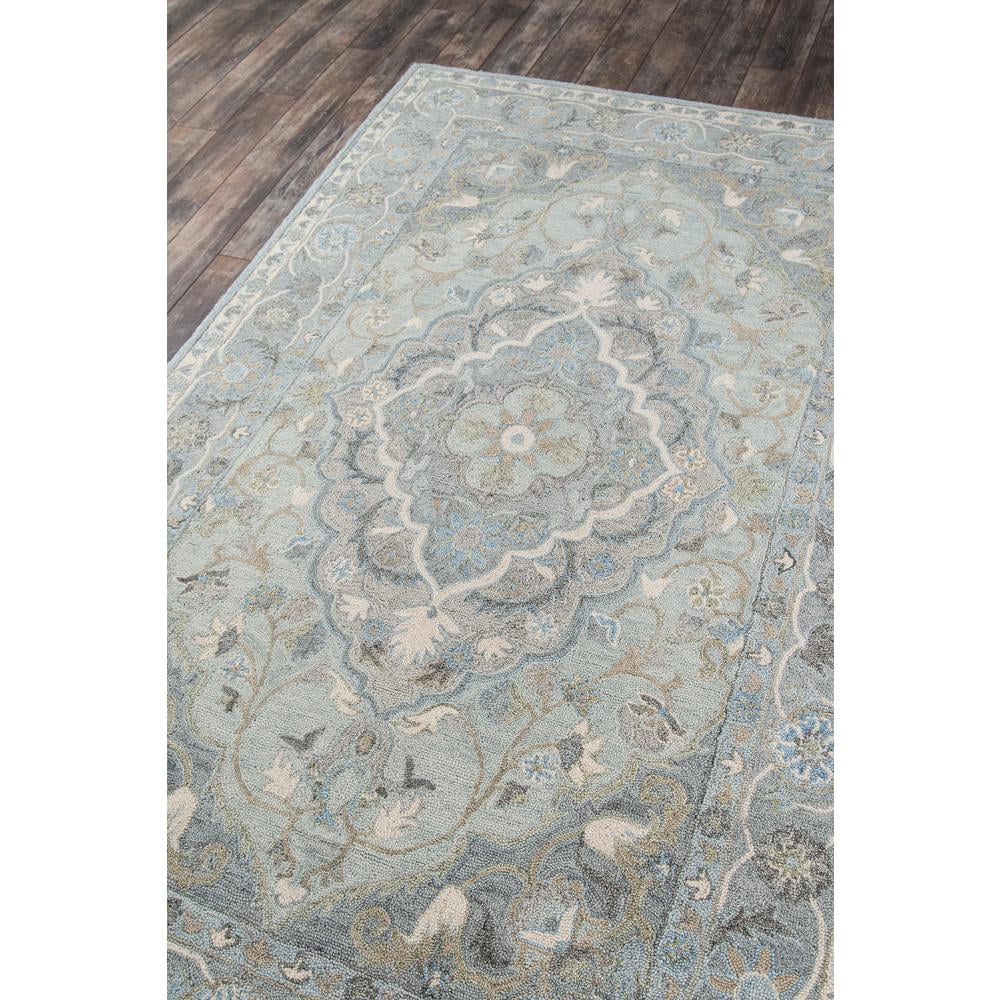 Momeni Tangier Hand Tufted Wool Blue Area Rug 9'6" X 13'6"