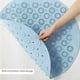 thumbnail image 4 of Round massage bath mat Non-slip bath mat Machine washable bath mat Bath mat with drainage holes and suction cups, 55x55cm, 4 of 4