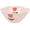 Pink Floret, variant on Ceramic Cute Bowl, Creative Soup Bowls, Cloud Bowl for Kitchen Cereal Oatmeal Salad, Aesthetics Decor ( and White Clouds)