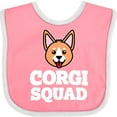 thumbnail image 3 of Inktastic Dog Corgi Squad Boys or Girls Baby Bib, 3 of 4