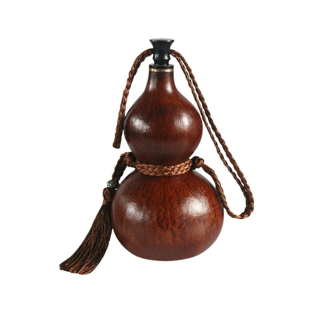 Bouteille d'Eau Quotidienne Gourde Récipient de Boisson Bouteille d'Eau Accessoires de Jeu de Rôle pour Usage Quotidien Pendaison de Crémaillère Extérieure Symbole Apportez Richesse et Trésor Gourde Bouteille d'Eau