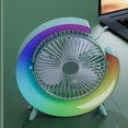 thumbnail image 4 of Ventilador de Escritorio ANGGREK Decorativo de 3 Velocidades con Carga USB, 4 of 7