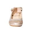 thumbnail image 3 of ZAPATILLAS TACONES CORRIDO VESTIR LEON NIÑA ORO POLIPIEL 1753 Leon 1753p, 3 of 3
