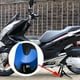 thumbnail image 4 of Ampliador lateral de placa de soporte de motocicleta para Honda Pcx160 2020-21 azul, 4 of 7