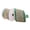 Green with Gold, variant on Vickerman 4" x 5 Yards Red Jewels Wired Edge Christmas Ribbon.