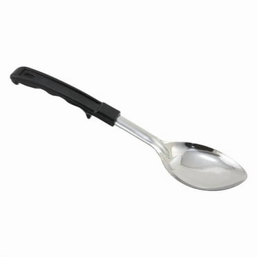 Winco BHON-11 Prime Basting Spoon with Stop-Hook Abs Handle - Solid, 11 in.