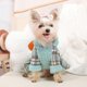 thumbnail image 5 of Vestidos para cachorros pequeños, ropa a cuadros rosa para perros pequeños, ropa para mascotas, trajes para chihuahua, yorkshire terrier, gato, falda, abrigo, ropa (X-Small, G), 5 of 5
