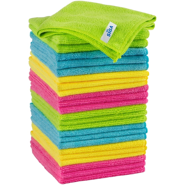 Microfiber Cleaning Cloths, Pack of 24 photo 1