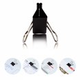 thumbnail image 2 of DELI 9544-25mm 12pcs/lot Multifunction Black Metal Mini Size Clamp Clips Long Tail Clips Solid Money Letter Tickets Clips, 2 of 8