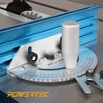 thumbnail image 3 of POWERTEC 71391 Scie à Table Système de Jauge d'Ombre de Précision 24” x 3” Clôture Multi-Rails avec 27 Butées d'Angle, 3 of 5