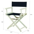 thumbnail image 5 of Casual Home 18" Director's Chair White Frame with Navy Canvas, 5 of 5