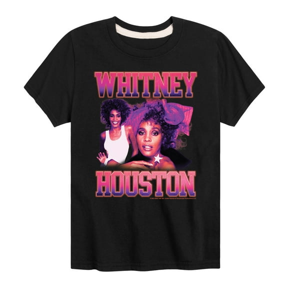 Whitney Houston - Vintage Whitney - Toddler And Youth Short Sleeve Graphic T-Shirt