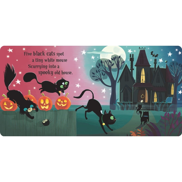 Patricia Hegarty, Five Black Cats, Halloween Board Book - Walmart.com