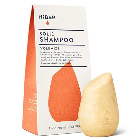 Hibar Volumize Solid Shampoo Bar, 3.2 Oz..