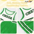 thumbnail image 3 of SUOSDEY Girls Cheerleader Costume Outfit Set,Kids Sleeveless Cheerleading Uniform for Party Birthday Halloween, 3 of 7