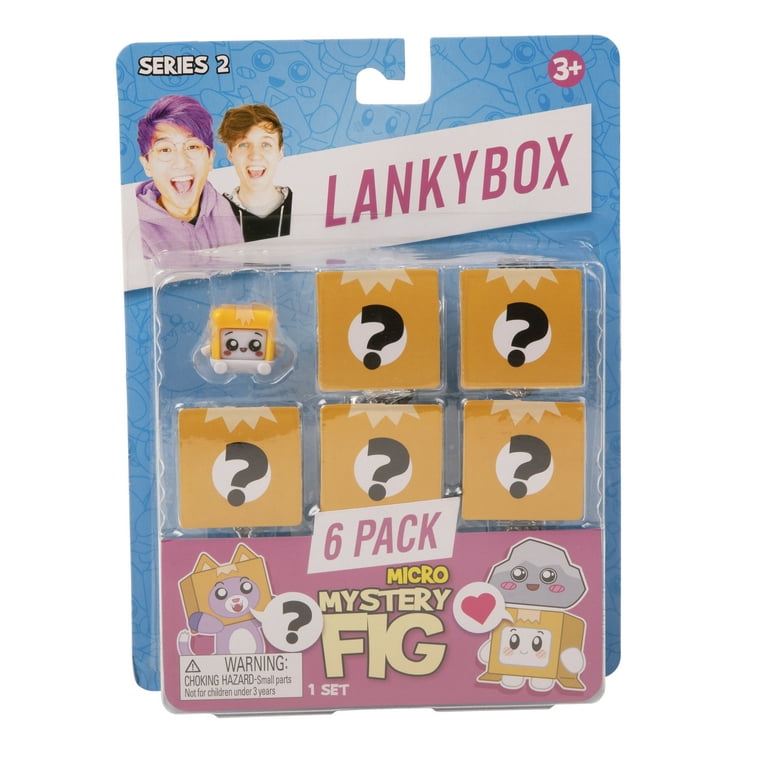 LankyBox Mini figure misteriose - Serie 6, mini figure da collezione