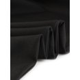 thumbnail image 5 of Allegra K Pantalones Largos De Pierna Recta Para Oficina De Trabajo Informal Con Cremallera Y Bolsillos Para Mujer Negro S Unique Bargains Pantalones, 5 of 5