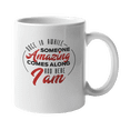 thumbnail image 1 of Once In Awhile Someone Amazing Comes Along And Here I Am Coffee & Tea Gift Mug (11oz), 1 of 3