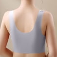 thumbnail image 5 of Women's Tube Top Bralette Wireless Gathering, Beautiful Back Strapless Style Lingerie, Thin Breathable Minimizer Banduea, Small Chest Push Up Big Bust Slimming Bra, 5 of 6