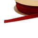 thumbnail image 2 of 1 rollo de cinta de terciopelo vintage, carrete de satén de una sola cara para boda de San Valentín Rojo, 2 of 2