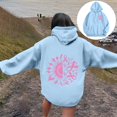 thumbnail image 2 of Womens Oversized Hooded Sweatshirt Long Sleeve Pink Ribbon Graphic Cancer Awareness Hoodies Casual Comfy Pullover Fall Tops 2025, 2 of 5