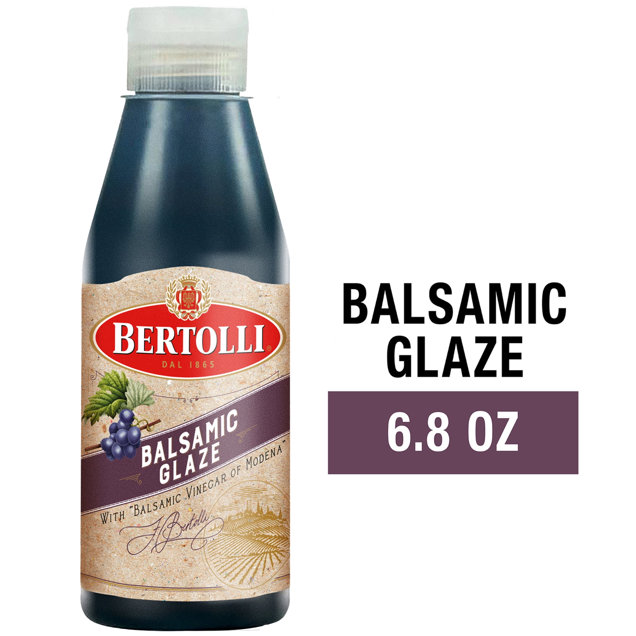 (2 pack) Bertolli Balsamic Glaze Vinegar, 6.8 oz