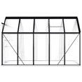 thumbnail image 3 of vidaXL Serre avec Cadre de Base Aluminium Anthracite 5,89 M2, 3 of 4