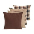 thumbnail image 5 of Farmhouse Buffalo Check Plaid Throw Pillow Covers, Plaid Linen Soft Cushion Case for Fall Decor Home Bed Couch Sofa Outdoor, 18 x 18 Inch, 5 of 10